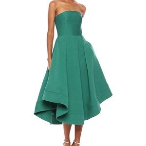 C/MEO Collective Making Waves Strapless Dress